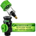 thumbnail image 5 of EZVac Sediment Gone™ Water Heater Sediment Removal Tool – Flushes, Cleans & Breaks Up Sediment Clogs in Electric or Gas Water Heaters – Easy DIY Water Heater Cleaning Tool, 5 of 9