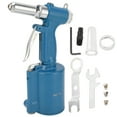 thumbnail image 1 of Remachadora Hidráulica Kit De Pistola Remachadora Neumática Remachadora Hidráulica De Aire Juego De Remachadora De Herramientas De Tuercas De Alta Resistencia Automática Industrial Para Carpintería, 1 of 14