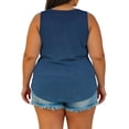 thumbnail image 4 of StSilkitty Plus Size Tank Tops for Womens Gradient Color Loose V Neck Blouses Summer Beach Lightweight Soft Shirts, 4 of 7