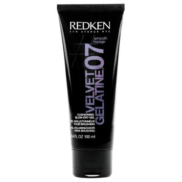 Redken Velvet Hair Gelatine 07 Cushioning Blow-Dry Hair Gel, 3.4 Oz