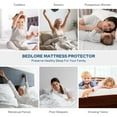 thumbnail image 2 of BEDLORE Waterproof Mattress Protector, Twin Size Mattress Pad with Deep Pocket 6"-18" Depth, Soft & Breathable Dirt-Proof Single Bed Mattress Cover f, 2 of 6