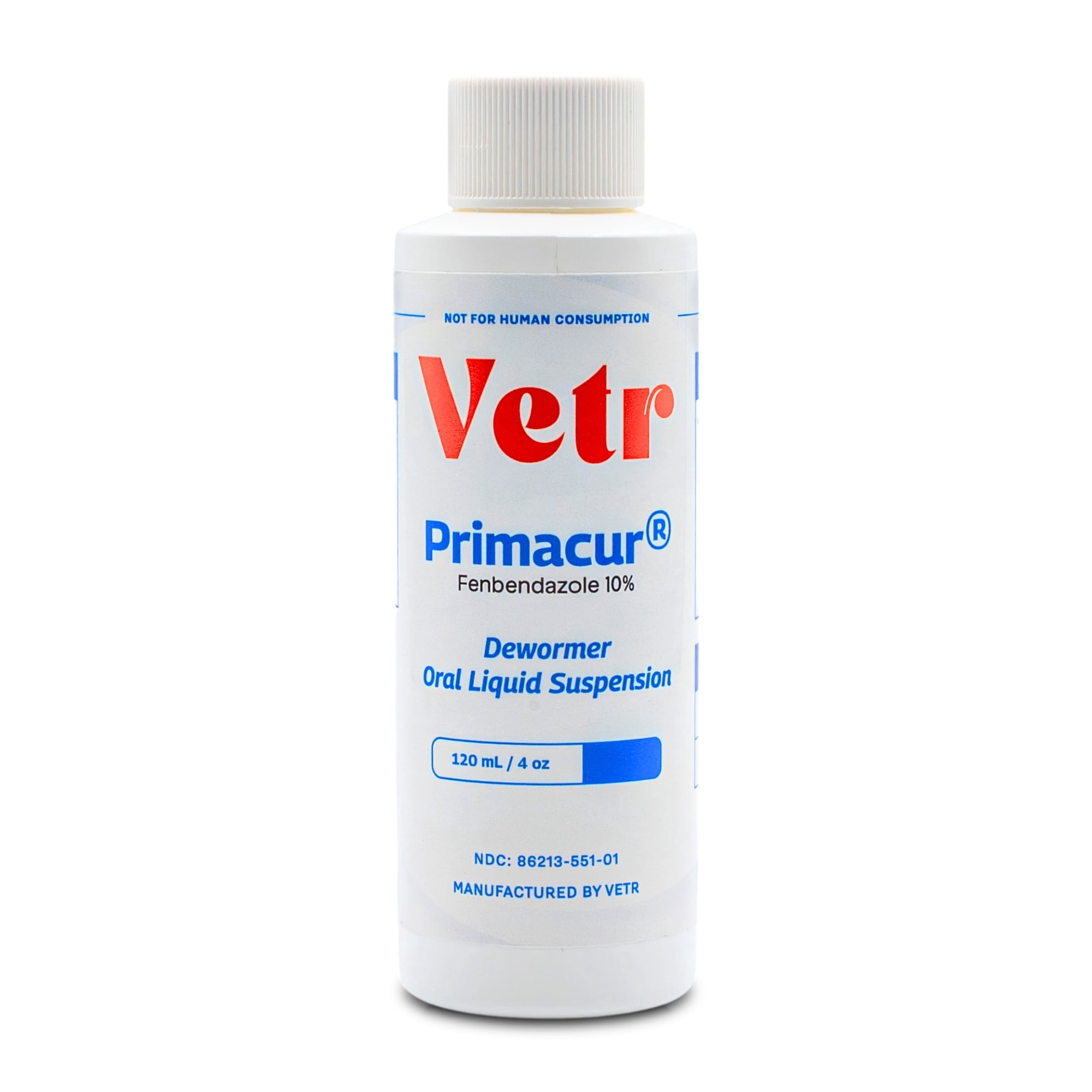 Vetr Primacur Oral Suspension for Dogs, Cats, Cattle, & Horses, 120 ml