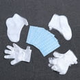 thumbnail image 2 of EeaseMX Kit de 400 guantes desechables para pies, transpirables y de pedicura, de plástico, impermeables, para el hogar y la tienda (100 guantes + 100 cubrepiés + 200 pegatinas transparentes)., 2 of 7