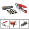 thumbnail image 2 of Compression Stripper Tool Coaxial F-Type Crimper + 10PCS RG6 Crimp Connectors, 2 of 12
