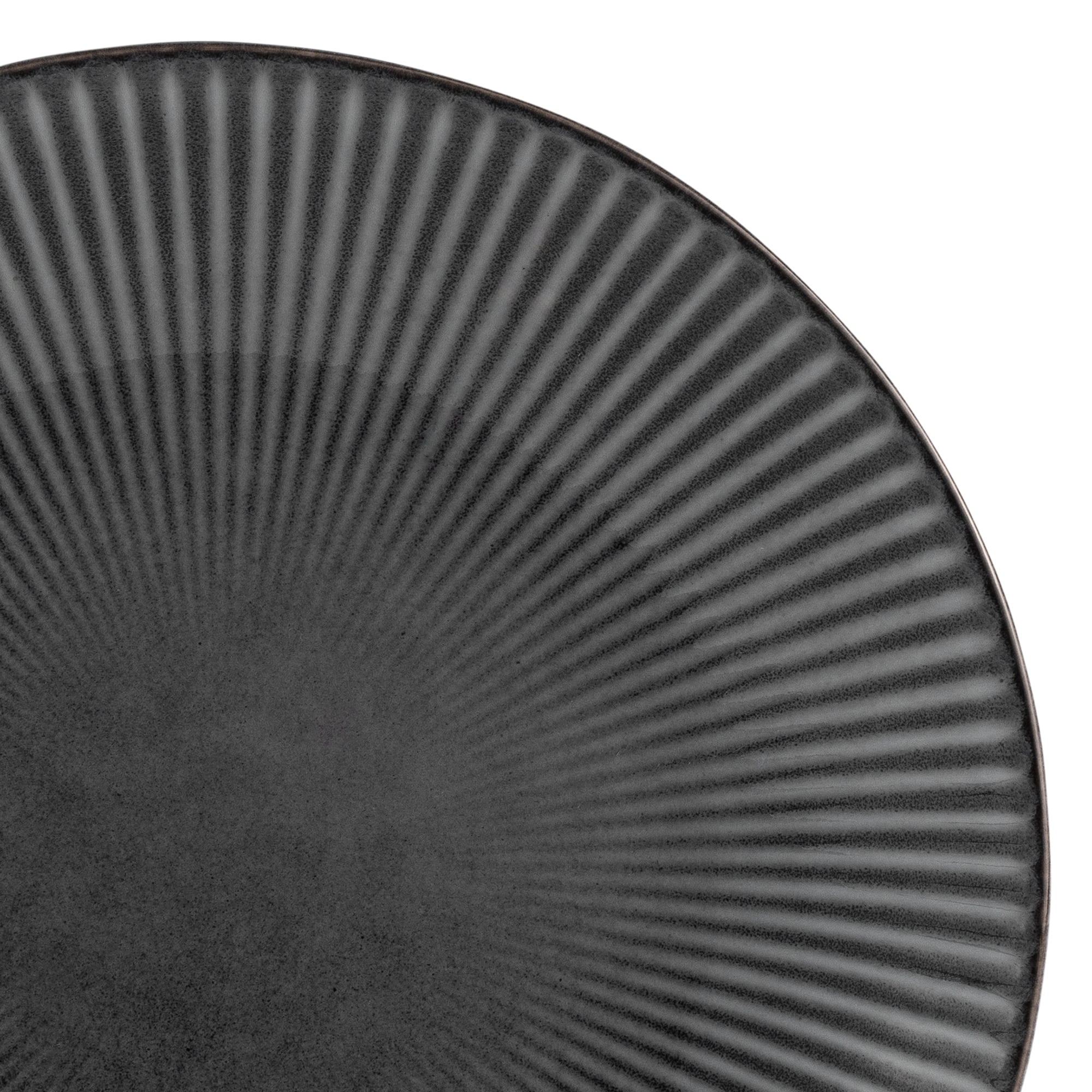(2 pack) Better Homes & Gardens Sawyer Grey Stoneware Salad Plate