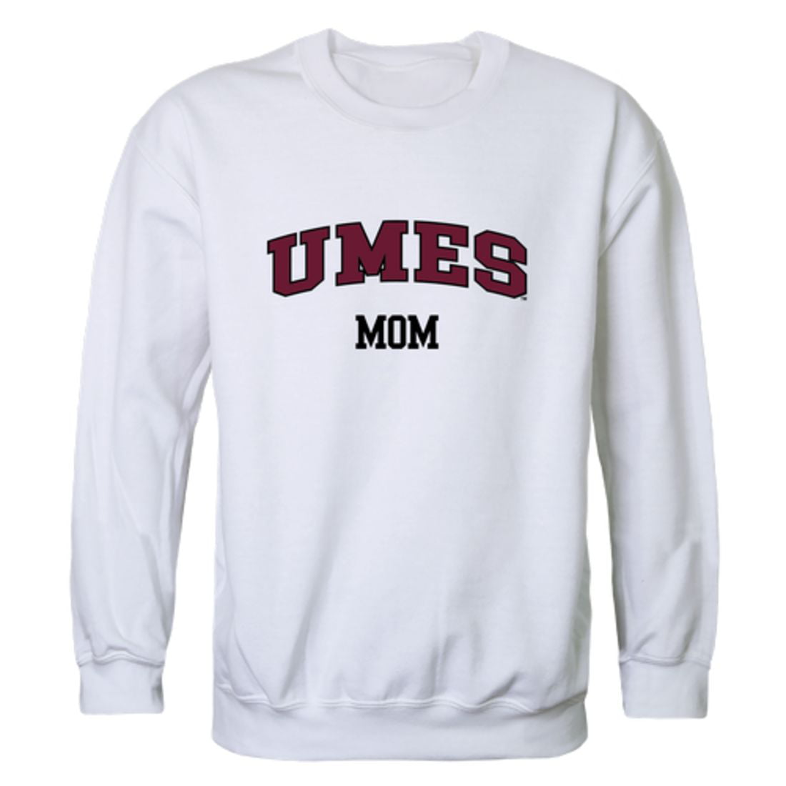 Maryland Hawks UMES Maroon Light Cotton/Spandex Cardigan with White Accent 