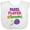 AA-White, variant on Inktastic Future Padel Player in Training Girls Baby Bib