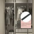 thumbnail image 5 of Indoor Closet Rod Household Wardrobe Fixed Rod Wardrobe Hanging Rail for Home, 5 of 5