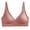 Pink-Bras for Women, variant on Hilenly Womens Deep V Bras Wireless Bra Supportive No Underwire Bras Tshirt Push Up Bralettes Plunge Seamless Bra
