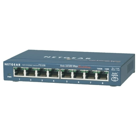 Netgear ProSafe FS108 8-Port Fast Ethernet Switch