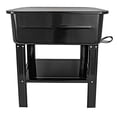 thumbnail image 3 of JEGS 20 Gallon Parts Washer - 12 Gallon Solvent Capacity - 2.64-3.17 Gallon Per Minute Max Pump Output - Heavy Duty Steel Powder Coated Black with JEGS Logo, 3 of 7