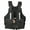 Black, variant on Adult Fishing Life Jacket Kayak Life Vest Sailing Swimming Buoyancy Aid Waistcoat with Multi-Pockets and Reflective Stripe