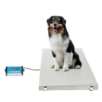 VivaComfort Veterinary Scale and Dog Scale, Large Animal Scale, Digital Livestock Scale 660 lbs Capacity, 44.09L x 20.47W x 1.77H