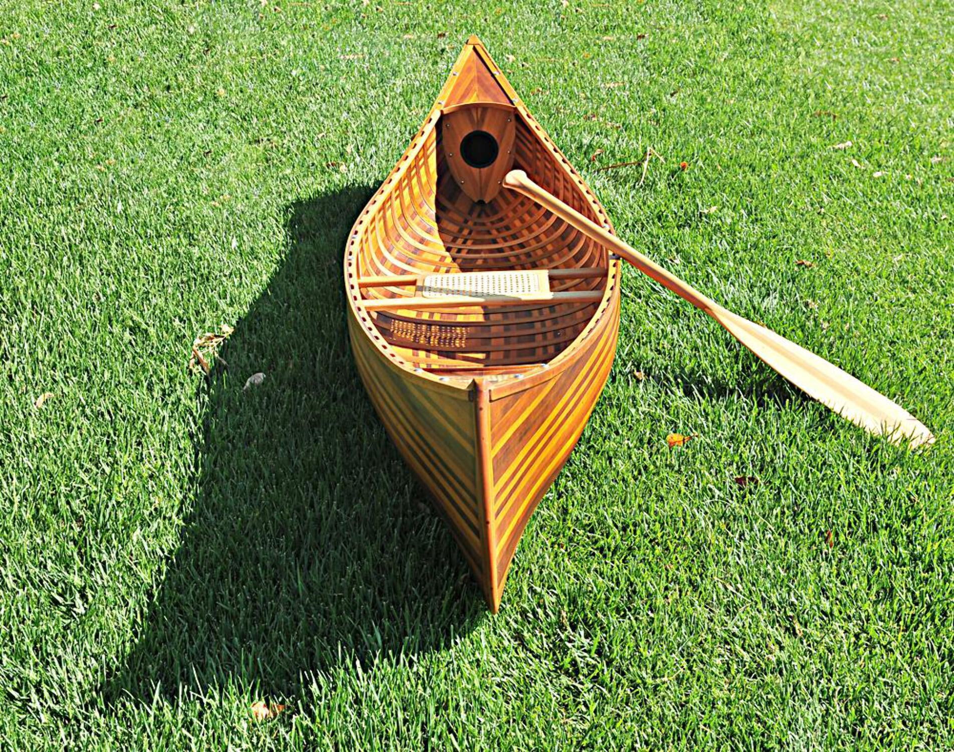 Canoe With Ribs Curved Bow Matte Finish 10 Feet