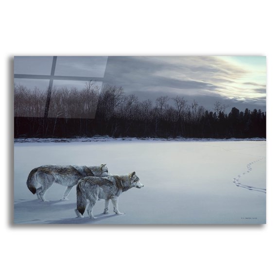 Epic Art 'When Paths Cross' by Ron Parker, Acrylic Glass Wall Art, 16"x12"