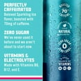 thumbnail image 4 of Pack of 2 - Sparkling Ice Caffeinated Blue Raspberry Flavored Sparkling Water Can 16 fl oz, 4 of 5
