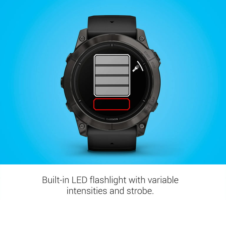 Garmin epix Pro (Gen 2) Sapphire Edition, 51mm, High Performance  Smartwatch, Advanced Training Technology, Built-in Flashlight, Black 
