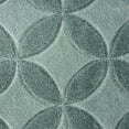 thumbnail image 4 of Better Homes & Gardens Carved Geo Indoor Accent Rug, Aqua Petals, 30" x 46", 4 of 6