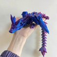 thumbnail image 3 of 3D Dragon Rotatable Jointed Dragon Egg Kids Gifts Realistic Dragon Statue, 3 of 5