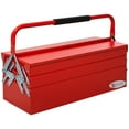 thumbnail image 1 of Portable Powerhouse : Coffre à Outils en Acier à 5 Plateaux pour Atelier Garage, Rouge, 1 of 6