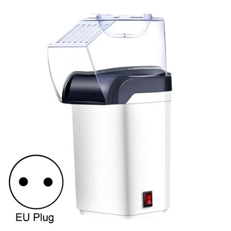 

KAOU Popcorn Maker Professional Healthy Plastic US/EU Plug Effective Mini Electric Corn Popper for Household