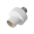 thumbnail image 1 of Adaptador de bombilla E27 Titular de la lámpara Interruptor de bombilla de plástico de plástico Dormitorio Accesorios de iluminación Hogar Suministros inteligentes 2.4G Vogacara HA012029-00B, 1 of 7