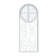 thumbnail image 1 of Plantilla de dibujo Regla geométrica multifuncional Reglas Matemáticas para profesores estilo B, 1 of 9