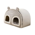 thumbnail image 2 of Casa de cama para gatos perfecl Gris 50x40x40cm, 2 of 8