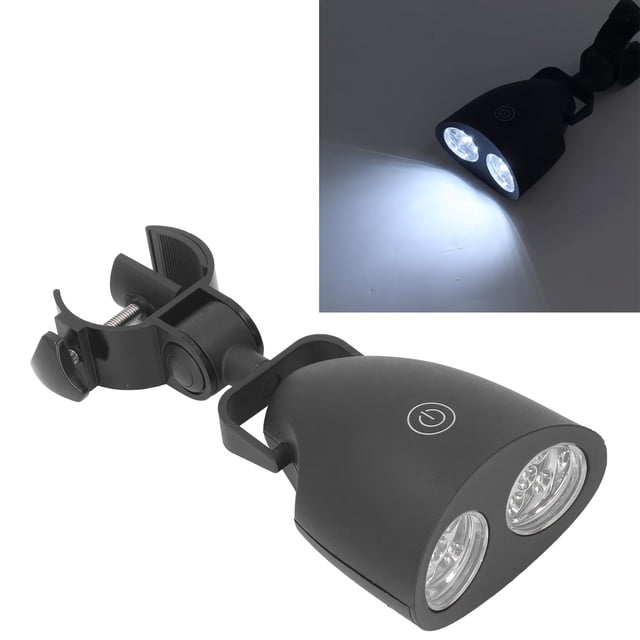 Grill Clamp Lamp, Adjustable C Clip Convenient Use LED Work Light 3 Brightness Modes for Barbecue Camping