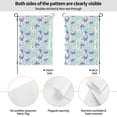 thumbnail image 2 of Wukai Colorful Butterfly Garden Flags Double Sided Welcome Garden Yard House Flags Outside Outdoor House (Only Flag), 2 of 8