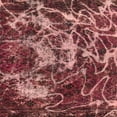 thumbnail image 1 of Ahgly Company Indoor Square Abstract IndianRed Abstract Area Rugs, 3' Square, 1 of 6