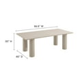 thumbnail image 3 of Modway Dining Table in Taupe, 3 of 9