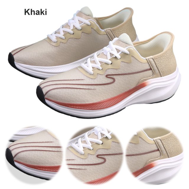 Zapatos Entrenamiento Con Cordones para Exteriores Tenis A La Transpirables Manos Libres Hombre