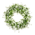 thumbnail image 6 of Tachiuwa Gypsophila Wreath Flower Wreath Fashion Summer Front Door Spring Wreath Hanging Ornament for Celebration,Festival Patio Decor, 6 of 9
