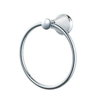 Saxton Towel Ring in Polished Chrome