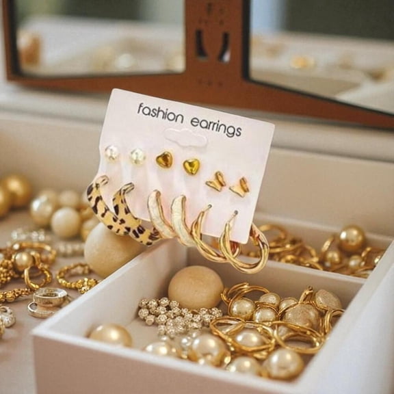 KC Gold Hoop Earrings for Women Stylish Everyday Jewelry Perfect for Dates and Parties