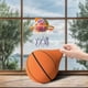 thumbnail image 3 of Balón de baloncesto silencioso de 21 cm/24 cm Balón de baloncesto silencioso con cubierta de malla de tela y espuma para driblar en silencio y entrenar en interiores para niños de 8 a 12 años, 3 of 3
