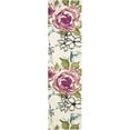 thumbnail image 5 of SAFAVIEH Wyndham Mira Floral Rose Wool Runner Rug, Ivory/Multi, 2'3" x 9', 5 of 10