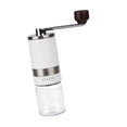 thumbnail image 1 of veasfak Manual Coffee Grinder Gift Lightweight with Crank for Espresso Kitchen Press White, 1 of 9