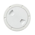 thumbnail image 1 of Cubierta de escotilla de acceso Sidaley para barco marino color blanco 4 pulgadas, 1 of 1
