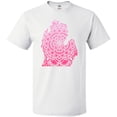 thumbnail image 3 of Inktastic Michigan Silhouette Mandala T-Shirt, 3 of 5