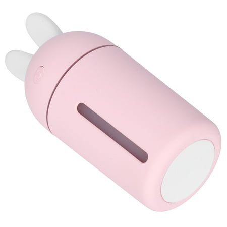 

Mini Humidifier Desktop Silent 3 Hours Timing Time 3 Hours Timer Function Desk Humidifier With Night Light For Family For Bedroom Office For Car Travel Pink