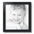thumbnail image 2 of ArtToFrames 12" x 13" Black Satin Picture Frame, 12x13 inch Black MDF Poster Frame (WOM-5180), 2 of 8