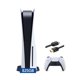 thumbnail image 1 of PlayStation 5 Disc Version 825GB SSD Console with Wireless Dualsense Controller - PS5 Gaming System, White (Refurbished), 1 of 5