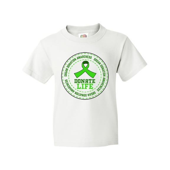 Inktastic Donate Life-Organ Donation Awareness Youth T-Shirt