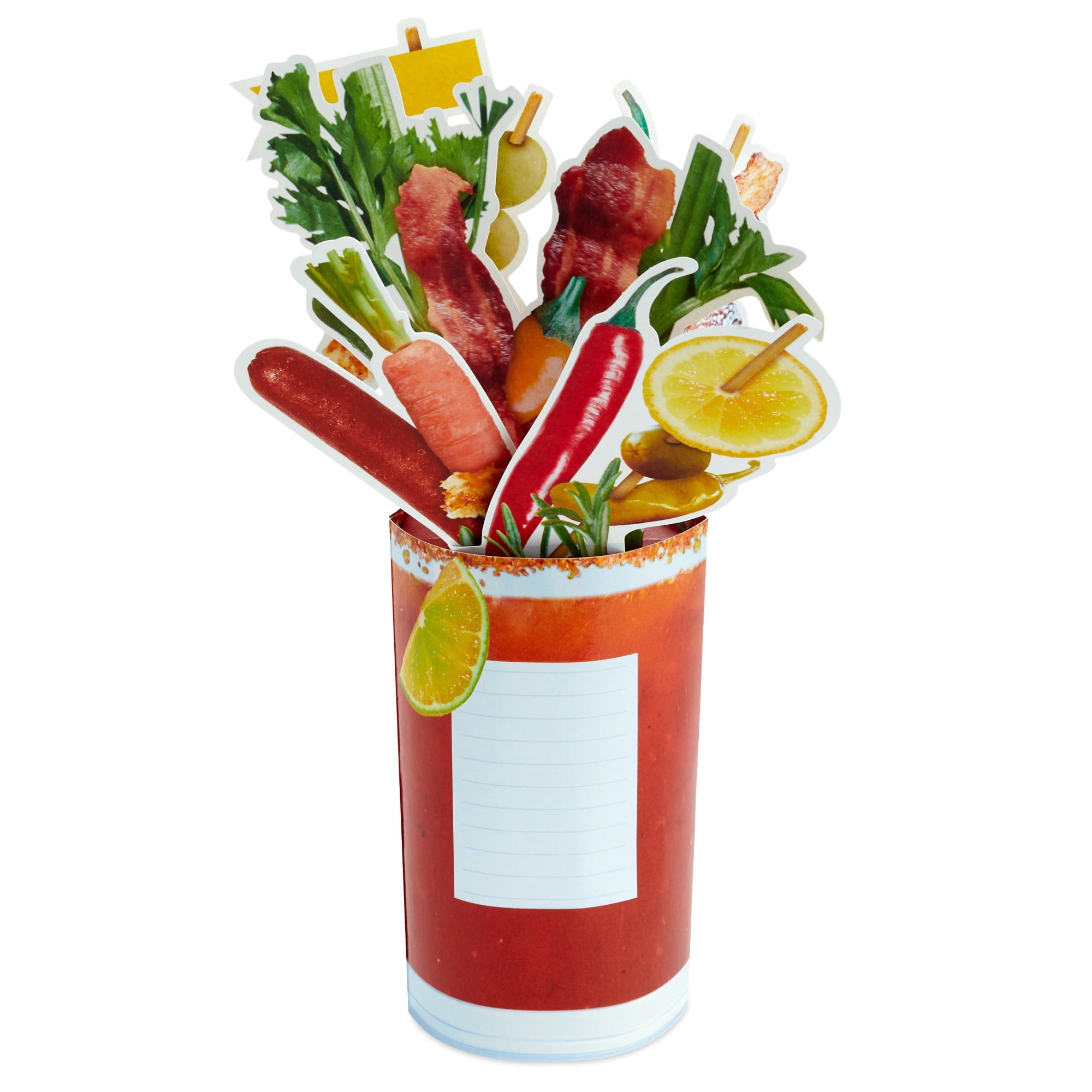 Hallmark Paper Wonder Funny 3D Pop-Up Birthday or Congratulations Card (Big Bloody Mary)