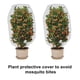 thumbnail image 5 of Moyic Red de jardín, barrera con cordón antiinsectos, red de nailon para exteriores, pantalla de red para plantas, cubierta protectora para plantas, Jardín y Patio Blanco Moyic HA005645-01, 5 of 6