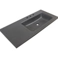 thumbnail image 3 of Bellaterra Home CT4922R-BL 49 in. Single Concrete Top Rectangle Sink, Black, 3 of 3