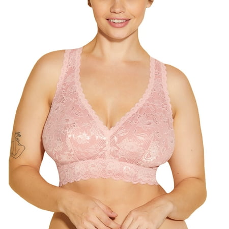 

Cosabella NSN SUPER CURVY Racie Racerback Bralette (NEVER1365) XS Jaipur Pink