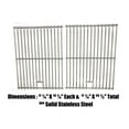 thumbnail image 5 of Replacement SUS304 Solid Rod Stainless Steel Cooking Grates for Bhg 720-0783H, Gas Models, 5 of 5